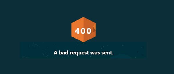 چگونه می توانیم خطای ۴۰۰ Bad Request را رفع کنیم؟