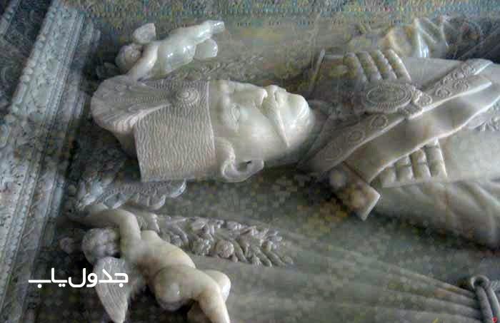 سنگ قبر عجیب و پرخرج ناصرالدین شاه