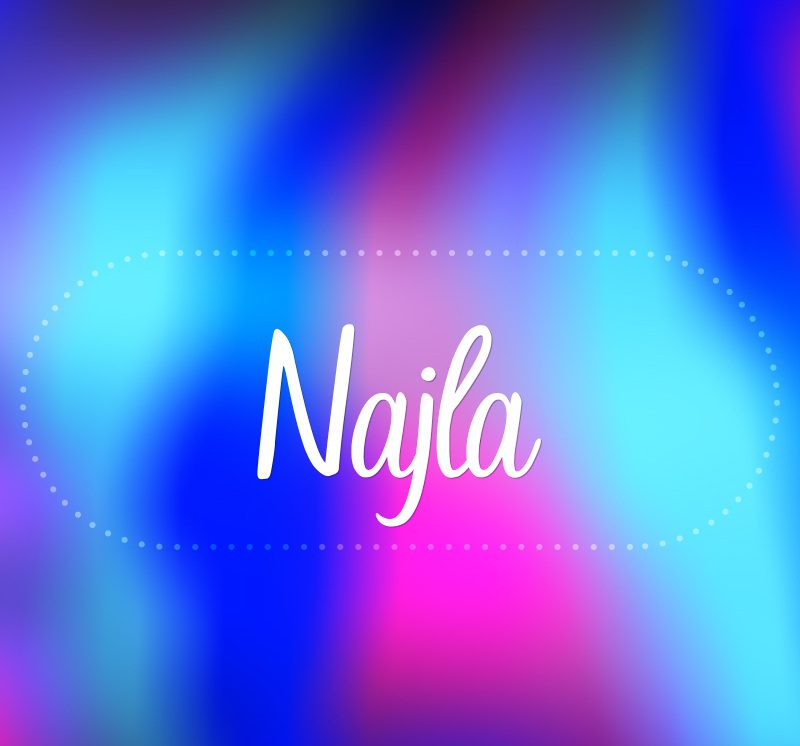 معنی نام نجلا به همراه عکس نوشته های زیبای آن برای پروفایل