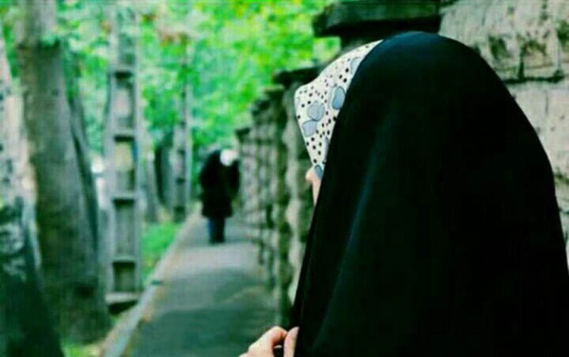 عکس حجاب زیبا با چادر فانتزی