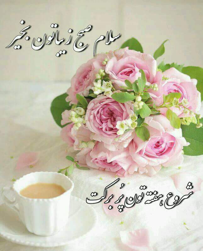 عکس صبح شنبه بخیر عشقم
