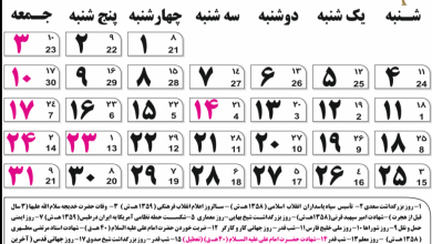 تمام مناسبت های ماه اردیبهشت در سال ۱۴۰۰ / کاملترین مناسبتهای ایران و جهان در تقویم ۱۴۰۰