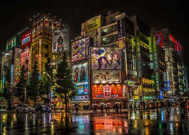 جاذبه های گردشگری شهر توکیو پایتخت ژاپن در حل جدول