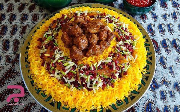 اسامی غذاهای استان قزوین در حل جدول