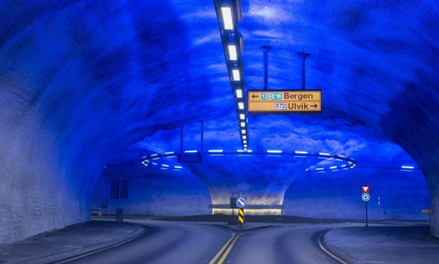 زیباترین تونل های عبور و مرور ماشین در دنیا کدامند ؟