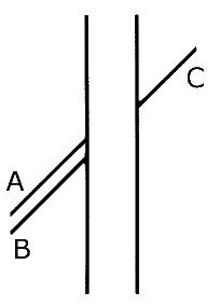 معمای ریاضی خطوط موازی / ادامه خط را پیدا کنید؟