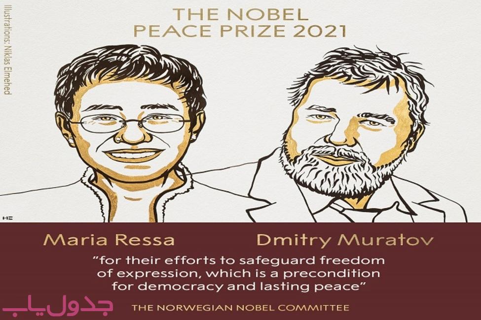 برندگان جایزه صلح ۲۰۲۱ نوبل چه کسانی هستند ؟