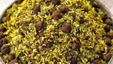 طرز تهیه کلم پلو